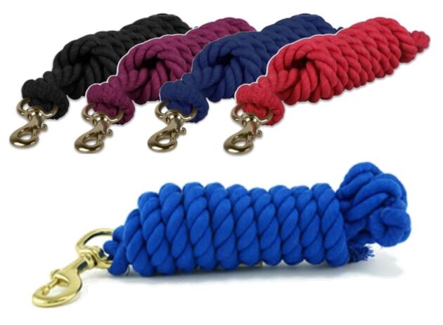 Troy Cotton Twisted Trigger Lead Rope 2 meters - 5 Colours