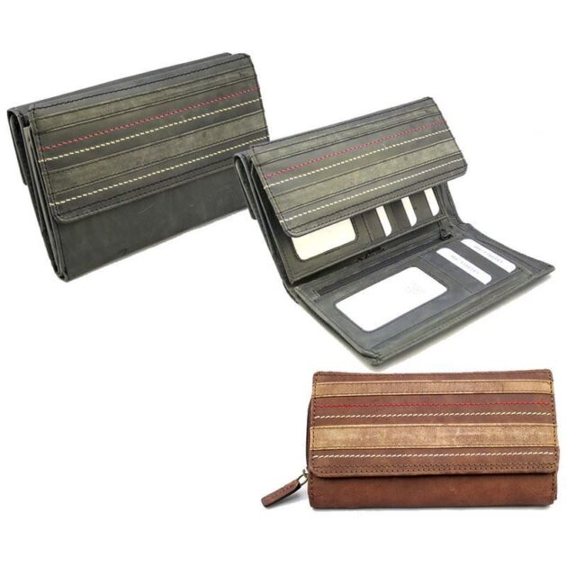 Ladies Women Leather Wallet Long Zip Purse Card Holder Case Clutch Phone Handbag